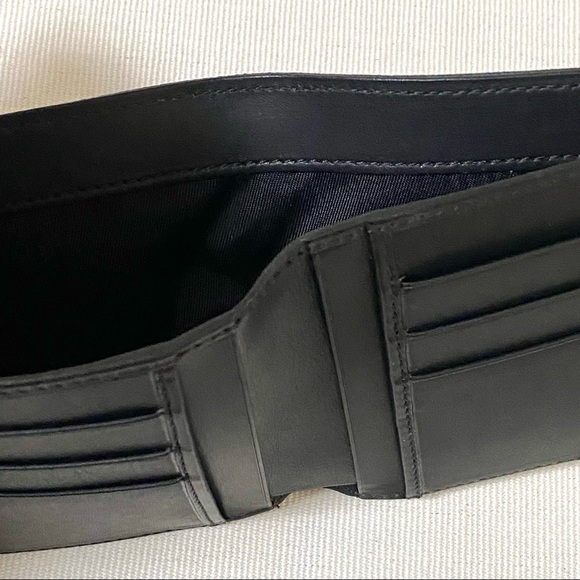 DOLCE & GABBANA MEN’S LEATHER BIFOLD WALLET, VINTAGE, RARE GRN/BLK, NEW W/ TAGS - Picture 12 of 15